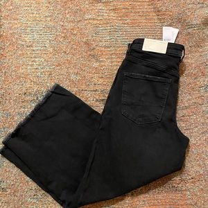 American Eagle black culottes